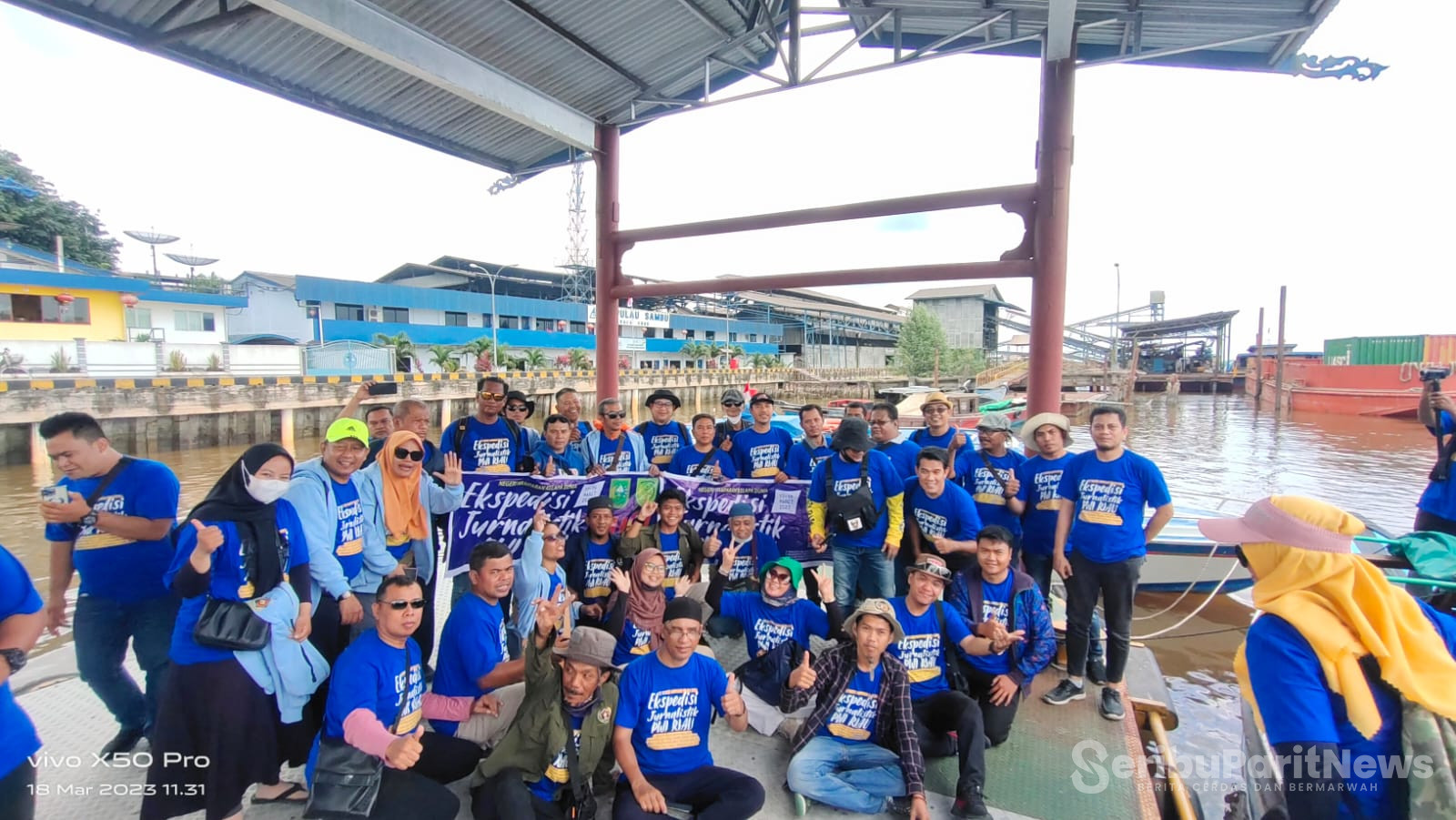 Peserta LKTJ Raja Ali Kelana Gali  Potensi   Desa Teluk Dalam