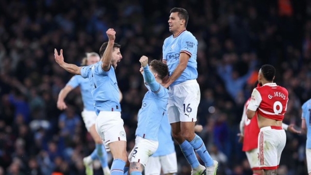 Liga Inggris, Man City Bungkam Arsenal 4-1