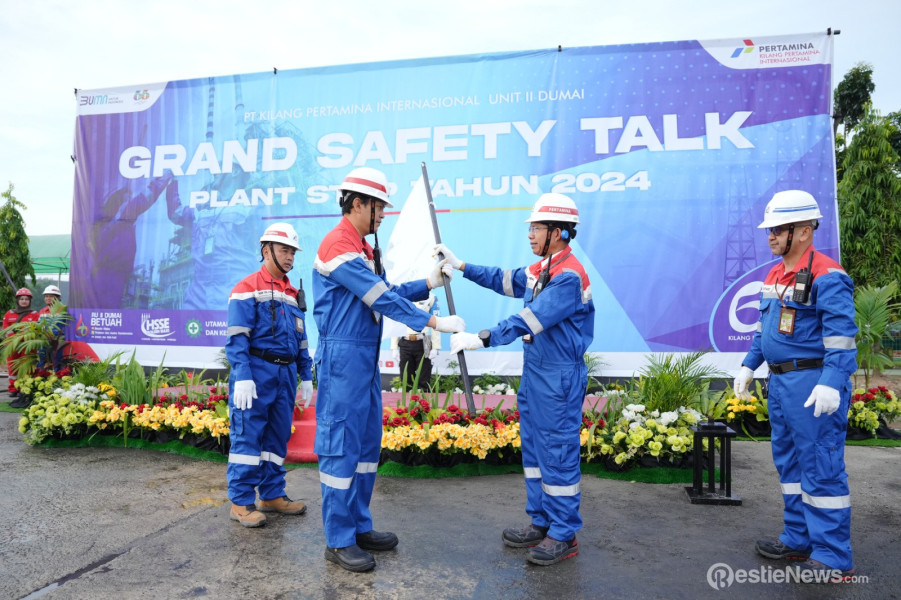 Kilang Pertamina Dumai Gelar Grand Safety Talk Dalam Rangka Plant Stop COC 2024