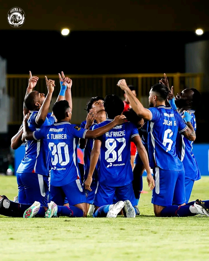 Arema FC Vs Borneo FC: Menang Adu Penalti, Arema FC Juara Piala Presiden 2024