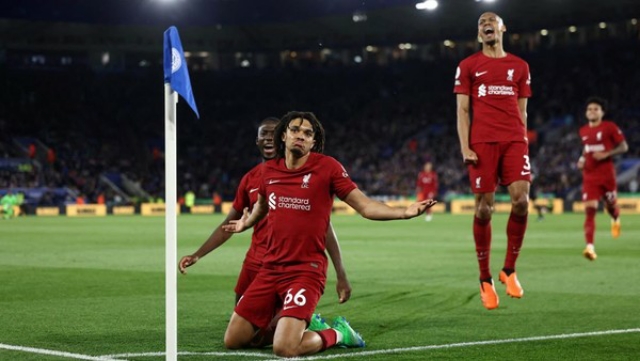 Liga Inggis, Liverpool Bantai Leicester 3-0