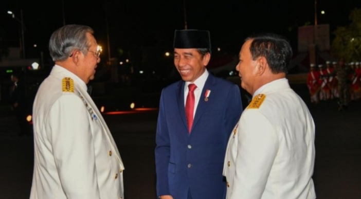 Potret Akrab SBY, Jokowi, dan Prabowo
