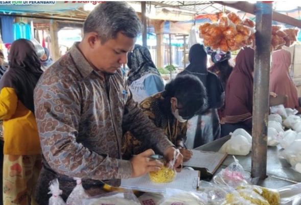 BPOM Temukan Cendol Rhodamin B Di Takjil Pekanbaru