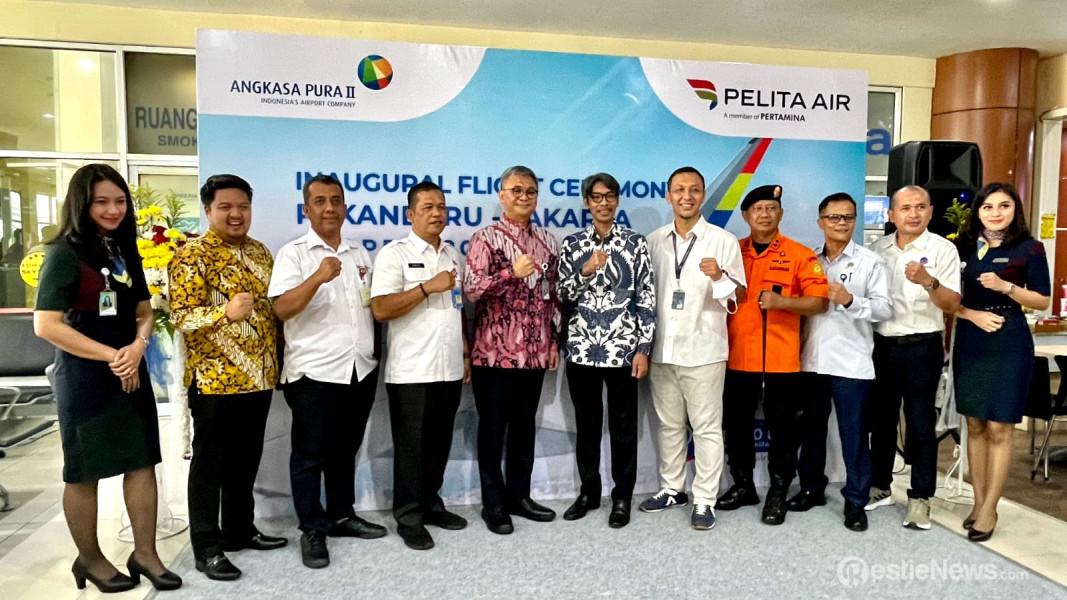 Bandara SSK II Pekanbaru Mulai Layani  Penerbangan Pelita Air