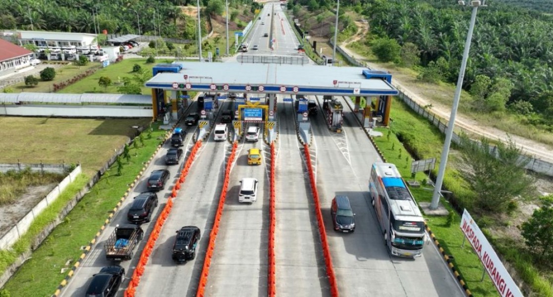 Volume Kendaraan di Jalan Tol Riau Meningkat Signifikan, Berikut Datanya