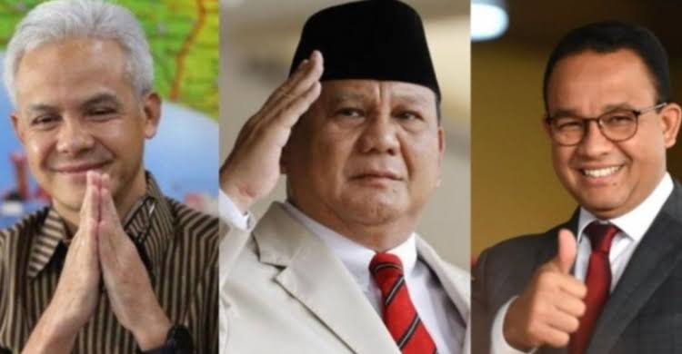 Hasil Survei LSN: Elektabilitas Prabowo Ungguli Ganjar dan Anies
