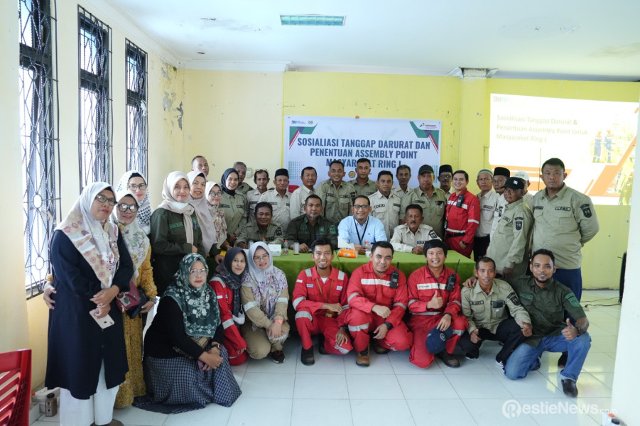 Kilang Dumai Sosialisasikan Tanggap Darurat Bagi Masyarakat di Sekitar Area Operasi