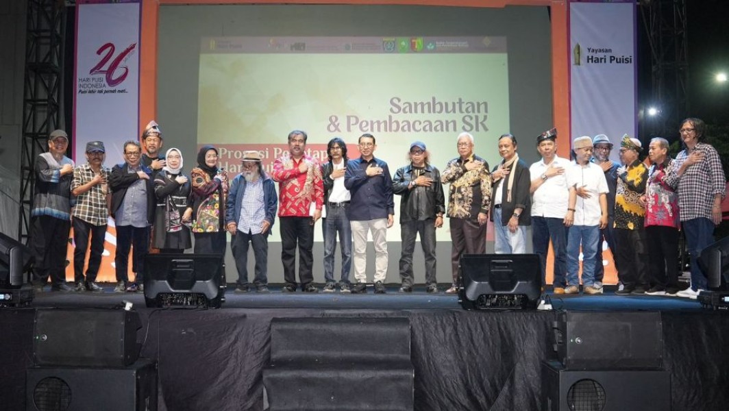 Ternyata, Hari Puisi Indonesia Ditetapkan Pemerintah Berawal dari Riau 13 Tahun Silam