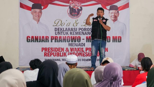 Ganjar-Mahfud dapat Dukungan dari Poros GP Tangerang