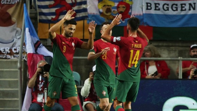 Portugal Gilas Luxembourg 9-0 di Kualifikasi Piala Eropa 2024