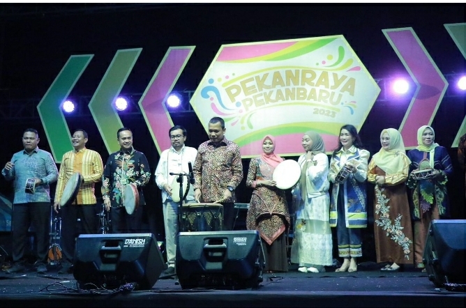 Dihadiri Pengusaha Malaka, Pj Walikota Buka Pekanraya Pekanbaru