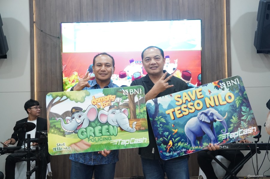 BNI Wilayah 02 Hadirkan Tapcash Edisi Save Tesso Nilo