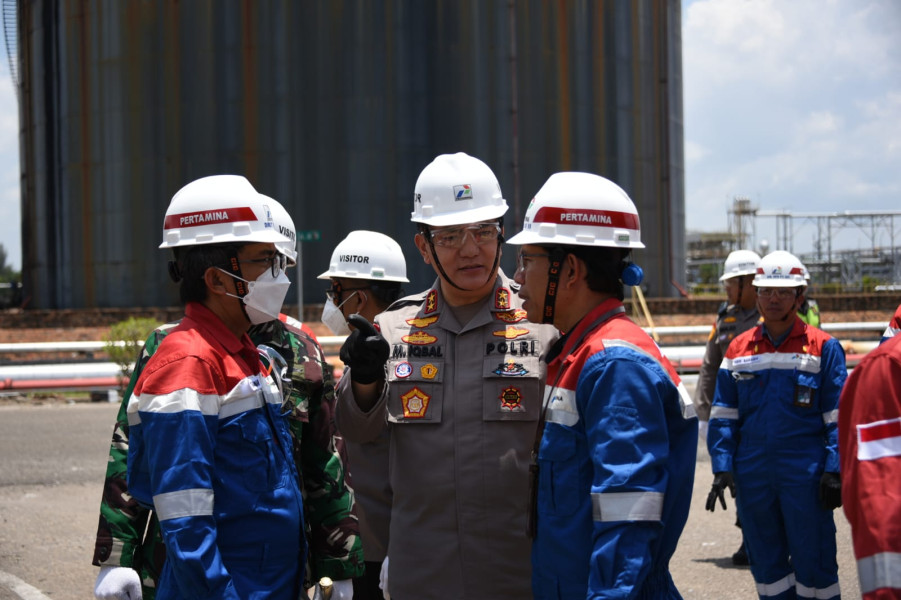 Direksi Pertamina Kunjungi PT KPI RU Dumai