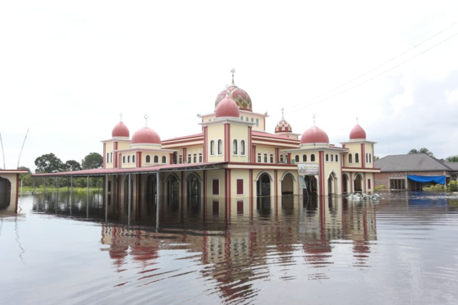 Banjir Di Riau Telah Surut, Tidak Ada Lagi Warga Yang Mengungsi