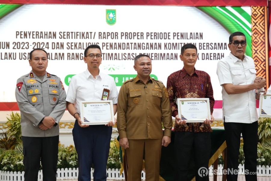 Kilang Dumai dan Sungai Pakning Terima Apresiasi dari Gubernur