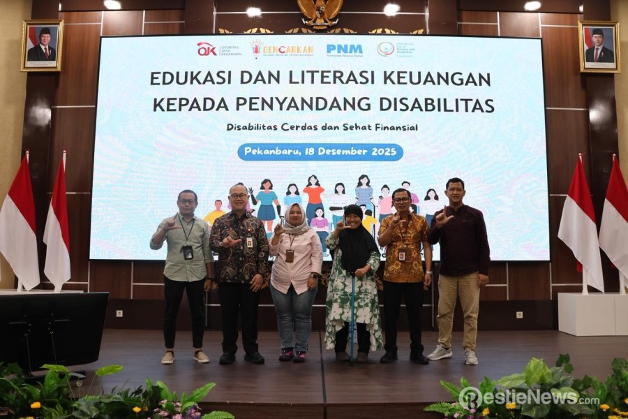 OJK Riau Permudah Akses Keuangan Bagi Penyandang Disabilitas