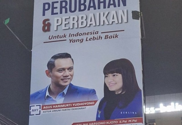 Demokrat Surabaya Take Down Baliho Anies Usai Anies-Cak Imin Terbongkar