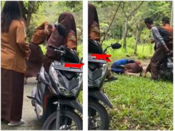 Video Dua Siswi SMP Baku Hantam Diduga di Hutan Kota Pekanbaru Beredar di Medsos