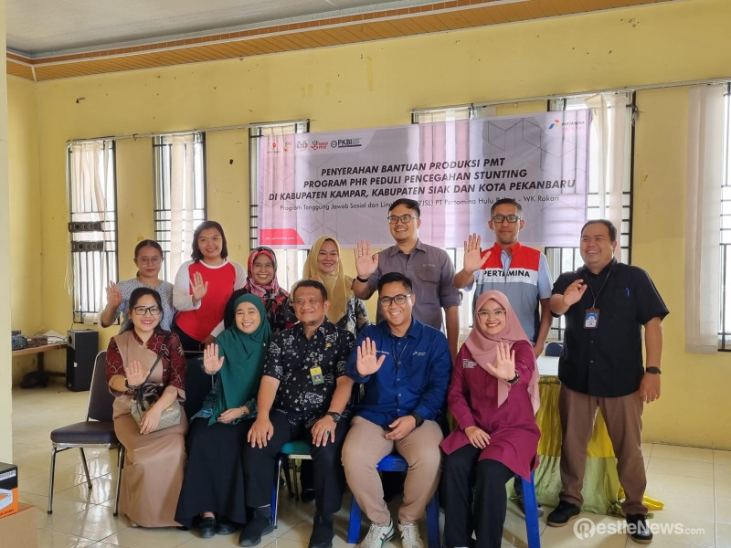 Iktiar PHR Bantu Penurunan Angka Stunting di Riau