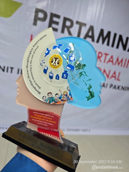 Kinerja Kilang Pertamina Sungai Pakning Diganjar 2 Penghargaan Kementerian