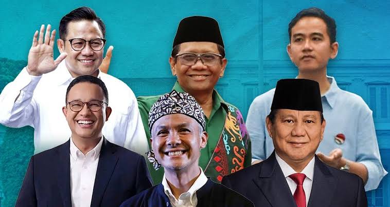 Hasil Survei Indikator Politik Indonesia: Prabowo Gibran Ungguli AMIN dan Ganjar-Mahfud