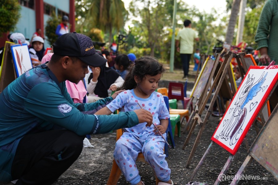 Kilang Pertamina Dumai Ajak Anak Hidup Sehat