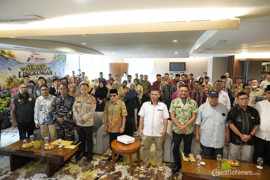 Pertamina Patra Niaga Kilang Dumai Ajarkan Warga Olah Sampah dan  Tanggulangi  Abrasi di  Dumai