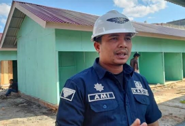 Pedagang Pasar Cik Puan Diminta Segera Tempati TPS