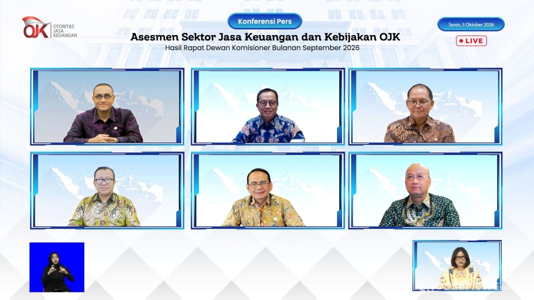 OJK : Sektor Jasa Keuangan Indonesia  Tetap Stabil di Kemelut Global