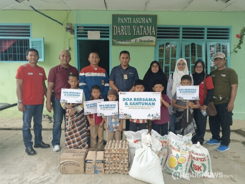 Kilang Dumai Salurkan Kepedulian Melalui Program Pertamina Berkah di Tiga Wilayah Operasi Berbeda