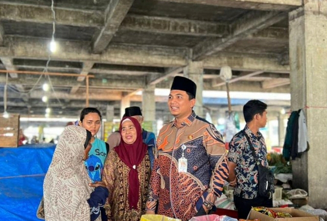 Harga Beras di Dua Pasar Ini Dipantau Disperindag Pekanbaru