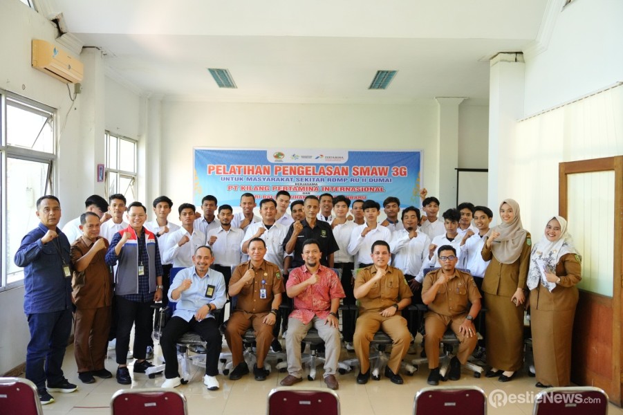 Kilang Dumai dan Project Sumatera Latih dan Sertifikasi Juru Las Muda