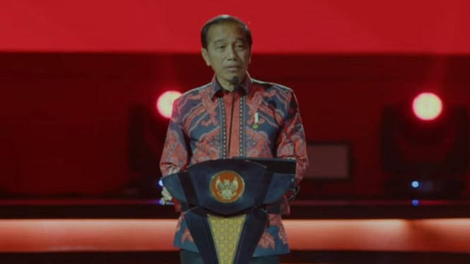 Pesan Jokowi dalam Rakernas PDIP