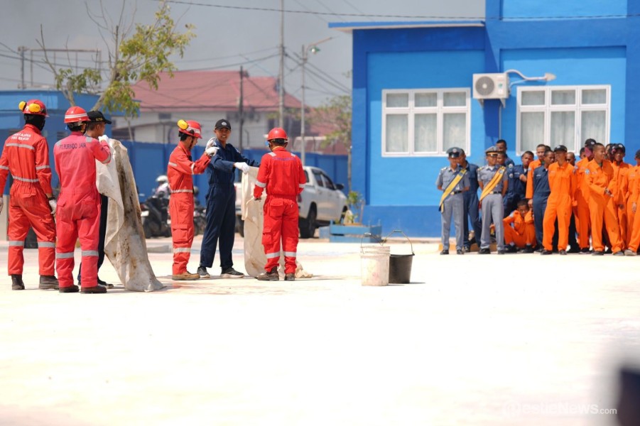 Kilang Pertamina Dumai Edukasi Siswa SMK Perikanan Riau