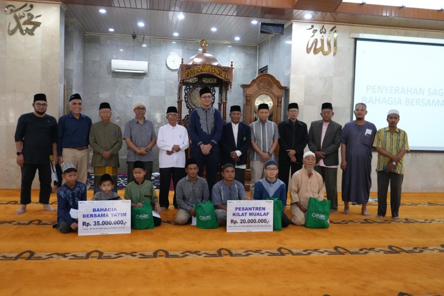 BAZMA Kilang Pertamina Dumai Gelar Program Energi Kebaikan Ramadan 1446 H