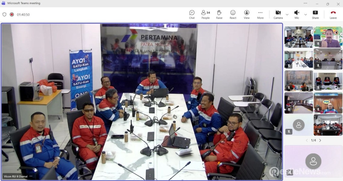 Pertamina Patra Niaga Kilang Produksi Pakning Pastikan Operasional Tetap Optimal