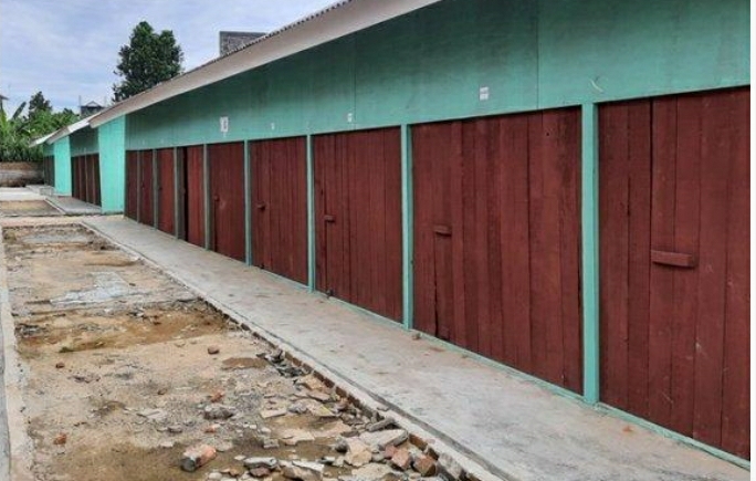 Pedagang Diminta Segera Penuhi Kios Sementara Pasar Cik Puan Pekanbaru