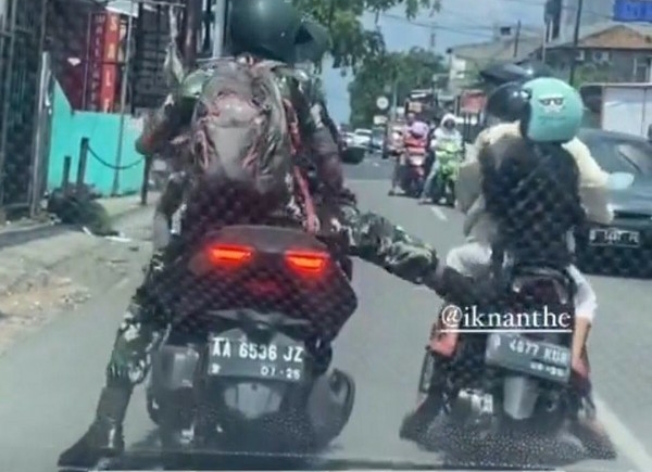 Viral Ulah Oknum Prajurit Tendang Pemotor Ibu dan Anak, Panglima TNI Minta Maaf