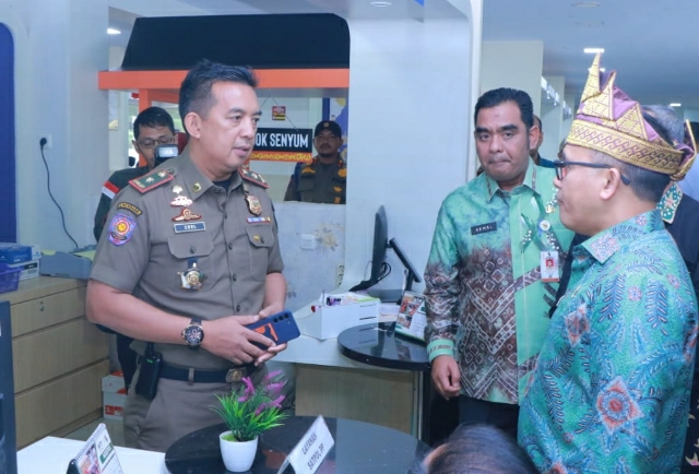 Layanan P6 Satpol PP Pekanbaru di MPP Dapat Apresiasi dari Menpan RB