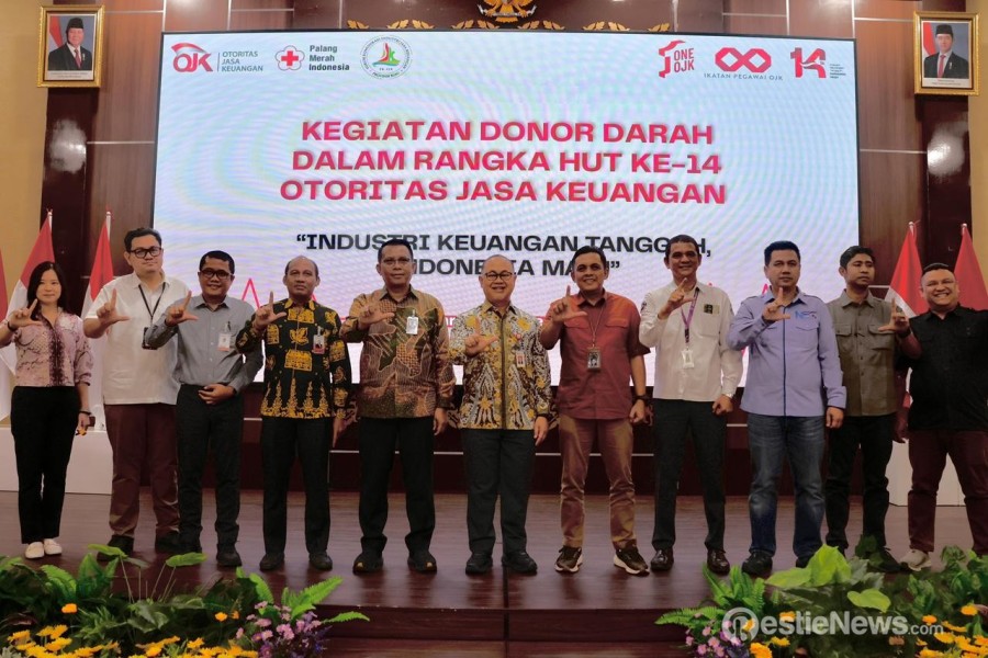 OJK Riau Galang Donor Darah